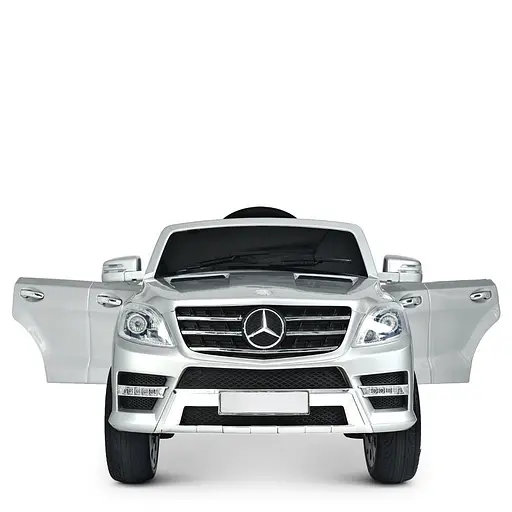 Електромобіль дитячий Bambi Джип Racer Mercedes Benz M 3568EBLRS-11 з чохлом Сірий - фото 2
