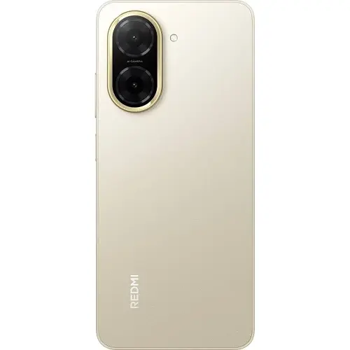 Смартфон Xiaomi Redmi A5 Gold, 2 Nano SIM, 6.88 (1640х720) IPS, 120 Гц, Unisoc T7250 8x2.0GHz, RAM 3GB, ROM 64GB, MicroSD, GPS, Wi-Fi, BT, LTE, 2 Cam (32 Мп+8 Мп), Li-Ion 5200mAh, Android 15 - фото 5