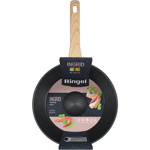 Сковорода Ringel Ingrid глибока 26 см (RG-1154-26) - фото 4