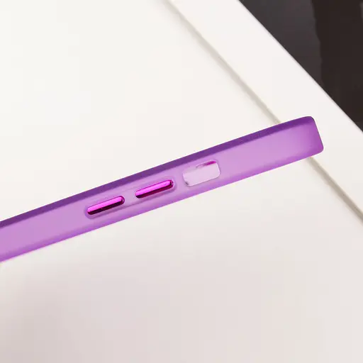 Чехол Epik TPU+PC Lily with MagSafe для Apple iPhone 15, 6.1 Purple - фото 7