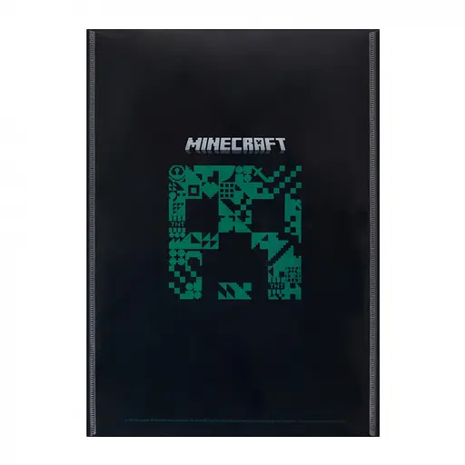 Папка - конверт Yes А4 на кнопке Minecraft вертикальная (492338) - фото 4