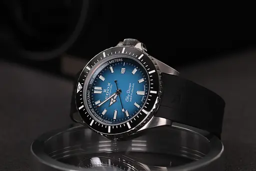 Часы Edox Skydiver Neptunian 80120 3NCA BUIDN - фото 4