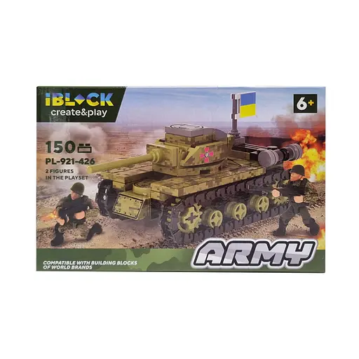 Конструктор IBLOCK Армія, PL-921-426, 122-161 деталей, (В асортименті) - фото 3