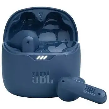 Беспроводные наушники гарнитура JBL Tune Flex (JBLTFLEXBLU) Blue - фото 1
