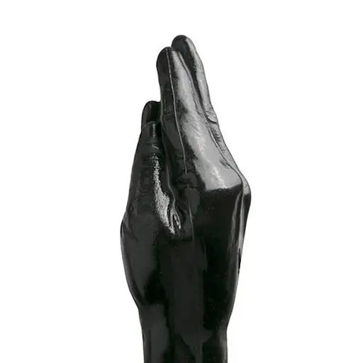 Рука для фістингу All Black Fisting Dildo 38 cm чорний - фото 5