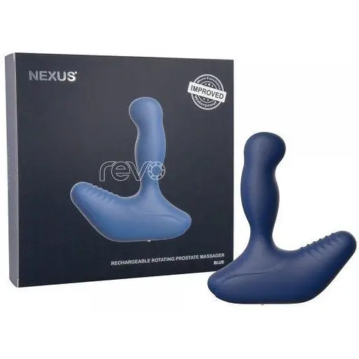 Массажер простаты Nexus Revo New Blue с вращающейся головкой максимальный диаметр 3.2 см - фото 2