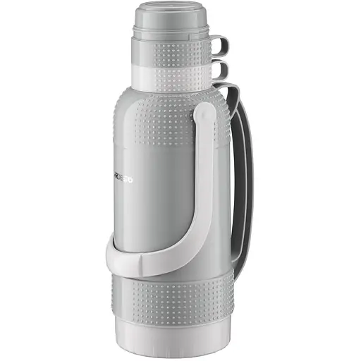 ARDESTO Термос Gemini Gourmet 3200 мл, пластик, стеклянная колба, серый