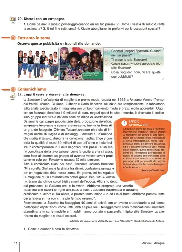 L'italiano all'universita 2. Libro di classe ed Eserciziario + CD audio - фото 11