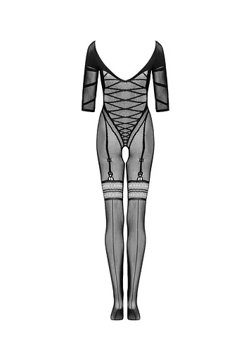 Сексуальний боді Obsessive G329 XL/XXL чорний - фото 6