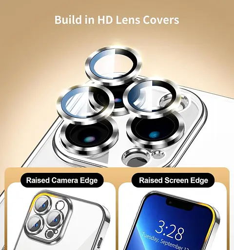 Прозорий магнітний чохол Keteen для iPhone 15 Pro з MagSafe, чохол для мобільного телефону для iPhone 15 Pro - фото 2