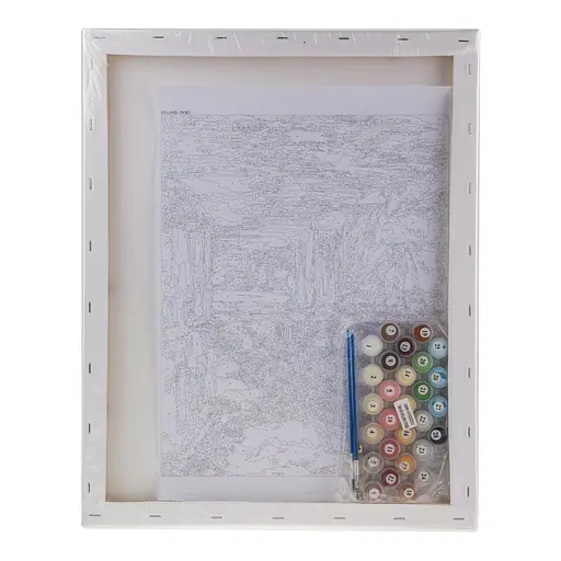 Набір для розпису по номерах "Затінок на шляху до моря" 40*50 см, IDEA2-GX47163, ТМ "99IDEAS" - фото 6