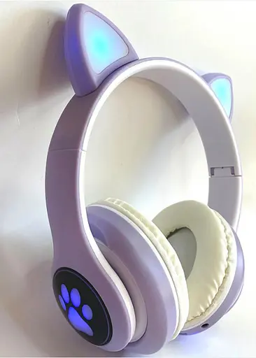 Бездротові дитячі навушники Cat Ear STN-28 з котячими вушками - фото 2