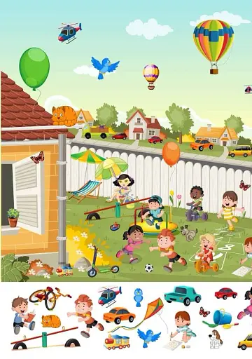 Книга-картонка Великий віммельбух. Мій будинок - фото 5