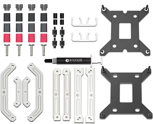 СВО ID-Cooling Space LCD SL240 XE White (SL240 XE White) - фото 8
