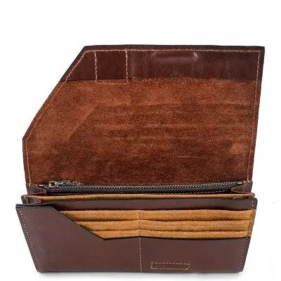 Чоловічий шкіряний гаманець Grande Pelle acs0029482 - фото 2