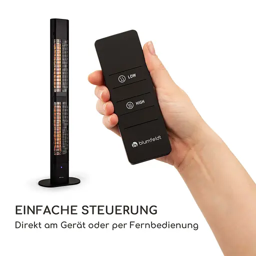 Інфрачервоний обігрівач Blumfeldt Heat Guru 3000 (10035938) - фото 3