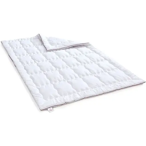 Одеяло шерстяное MirSon Deluxe Italy Hand Made №165 демисезонное 172x205 см белое - фото 2