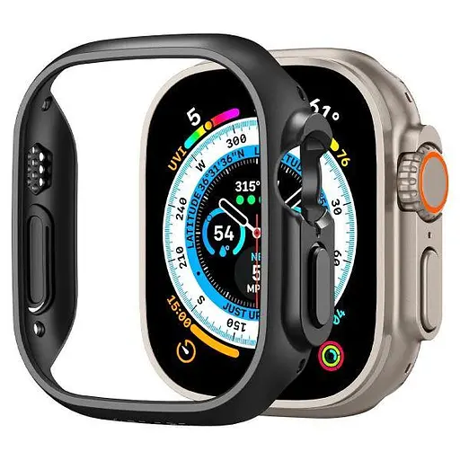 Чохол Spigen Чохол Thin Fit для Apple Watch Ultra 49 мм Black (ACS05458) - фото 3