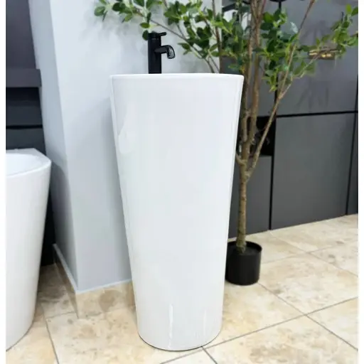 Умивальник VBI Bolonia white підлоговий VBI-019000, Білий - фото 1