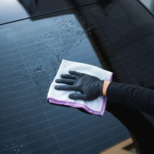 Салфетка K2 для стеклянных поверхностей GLASA PRO микрофибра 40 х 40 см - фото 3