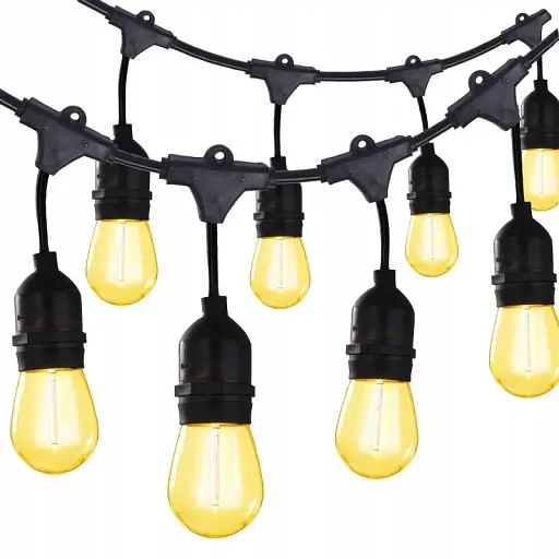 Світлодіодна садова гірлянда KRUMAD 10 м, 10 лампочок KMDW9 E27 - фото 3