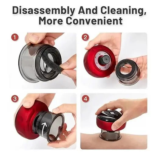 Масажна антицелюлітна вакуумна банка BauTech для тіла - фото 6