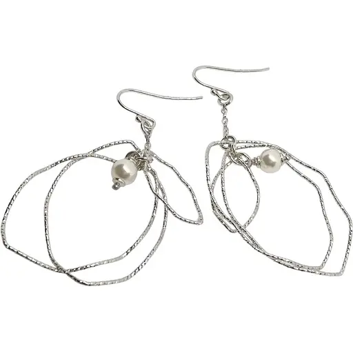 Серебряные серьги Qvaliz. 902-0694OR