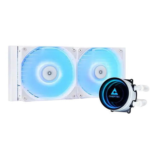 Водяное охлаждение Chieftec Iceberg 240 ARGB White (CLC-240-RGB-W)