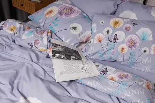 Пододеяльник Moon&Star Бязь Gold Люкс Dandelion Dreams Полуторный 143x210 см - фото 5