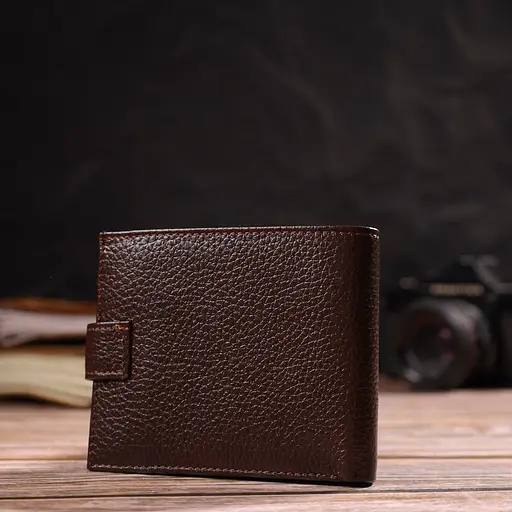 Мужской кожаный кошелек Canpellini 11.7х9.2х2 см acs0025616 - фото 7