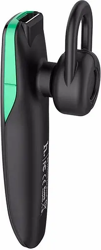 Bluetooth-гарнітура Hoco E1 Bluetooth Headset (Black) [73926] - фото 5