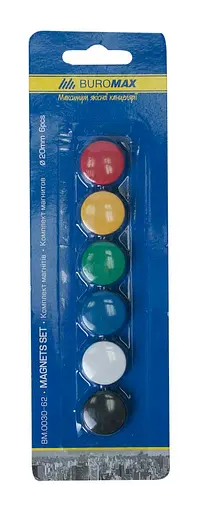 Комплект магнітів, 6 шт., 20 мм