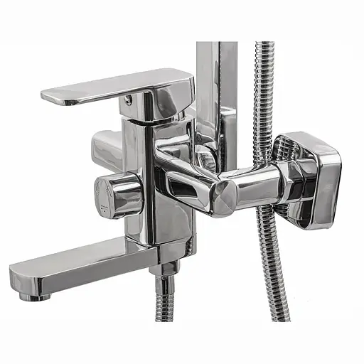 Душова система Domino Malibu DMS-0025, Хром - фото 4