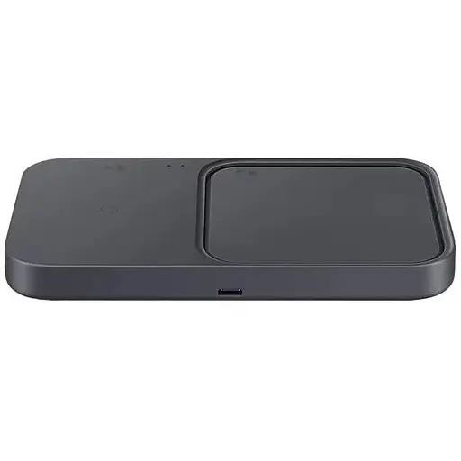 Бездротовий зарядний пристрій Samsung 15 W Duo with TA (EP-P5400TBEGEU) чорний - фото 1
