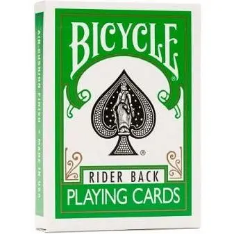 Карти гральні United States Playing Card Company Bicycle Rider Back Green deck (09418)