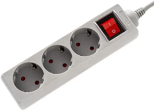 Мережевий фільтр Logan SFG3-3 Grey - фото 2