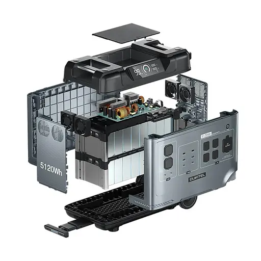 Портативна зарядна станція OUKITEL P5000E 2200W 5120Wh (42-00099) - фото 9