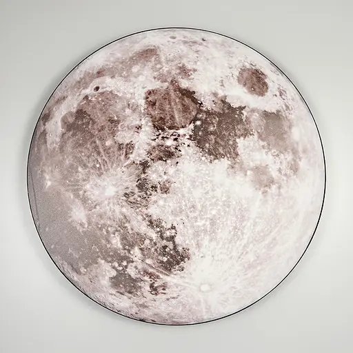 Настінно-стельовий світильник у вигляді планети Ø 80 см Line F Арт. WST03-800 - фото 5