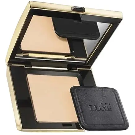 Компактна пудра Avon LUXE Чистий шовк/FAIR SILK 10г - фото 1