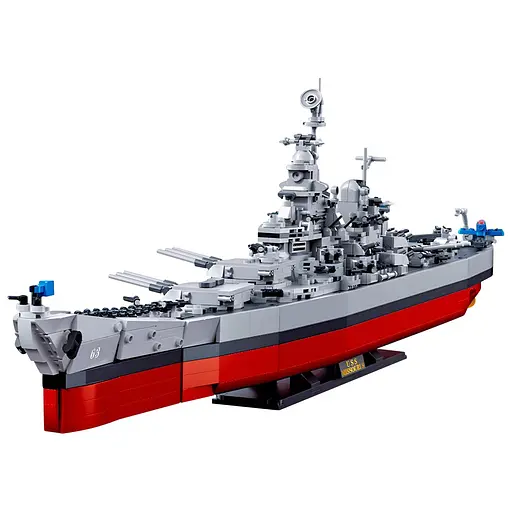 Конструктор Sluban Військовий корабель на 1739 деталей 1:350 (M38-B1291) - фото 2
