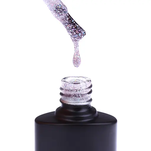 Набір гель-лаків Reglance Sparkle (6 шт) + глянцевий топ у подарунок 7.5 мл - фото 6