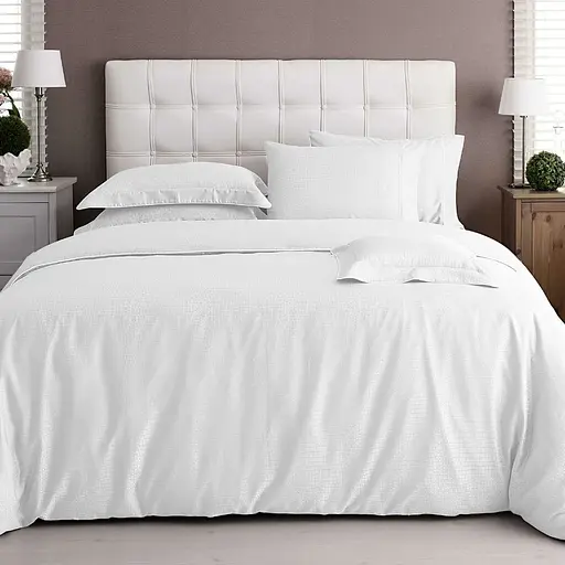 Постельное белье Crocodile White Жаккард Valeron pbe0051528 - фото 3