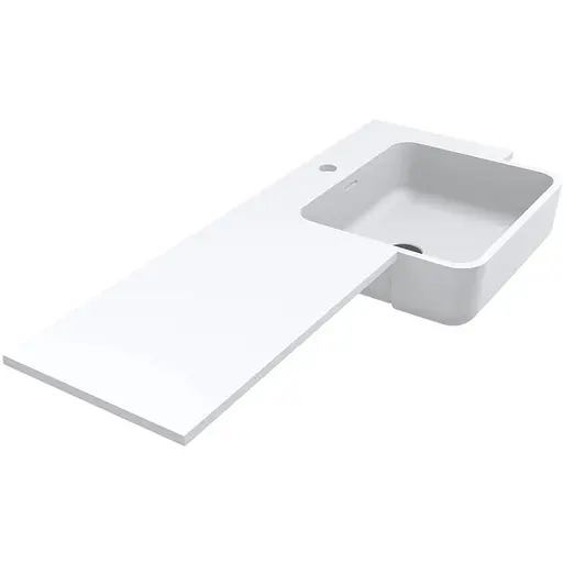 Умивальник Miraggio Fontana R matt 0001894, Білий матовий - фото 1