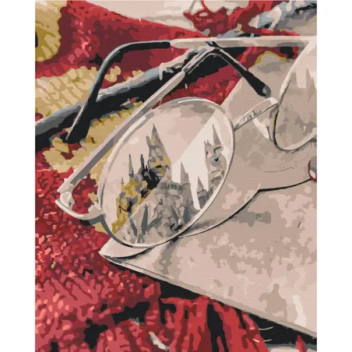 Набор для росписи по номерам Взгляд в магический мир, 40x50 см, BS36539