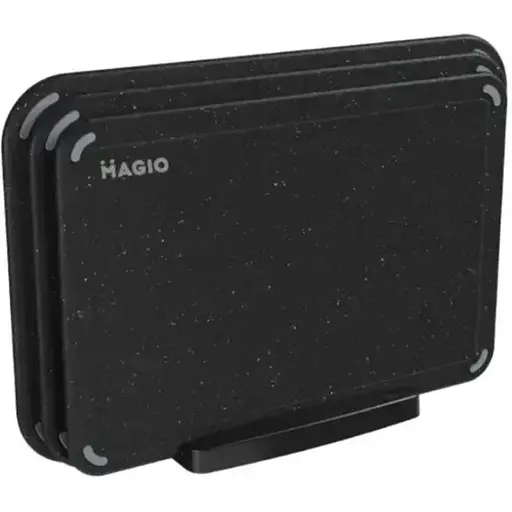 Набір обробних дощок Magio MG-1133 4 предмети Чорний - фото 1