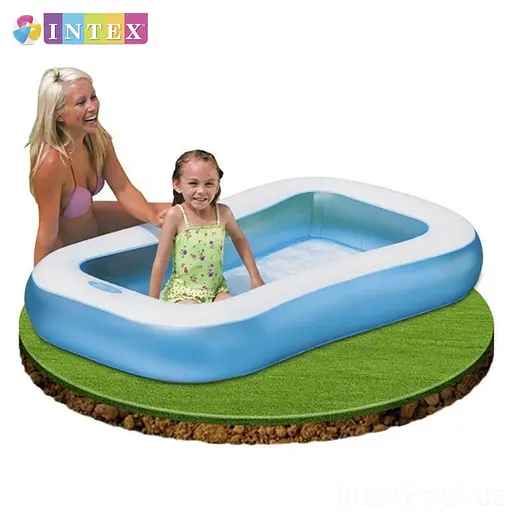 Басейн надувний дитячий Intex 57403 NP 166x100x28 см об'єм 90 л вага 1.8 кг від 2 років - фото 2