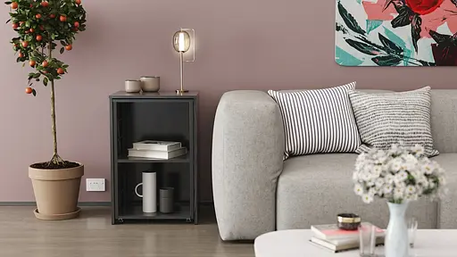 Стіл-тумба трансформер Смарт 2/2 Ferrum-decor 750x1450x600 Чорний метал ДСП Сосна Кембра 16 мм (FRD-105104) - фото 5