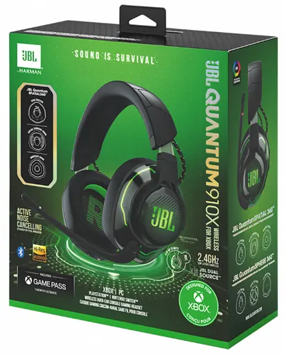 Навушники JBL Quantum 910X Wireless for Xbox Black (JBLQ910XWLBLKGRN) - фото 14