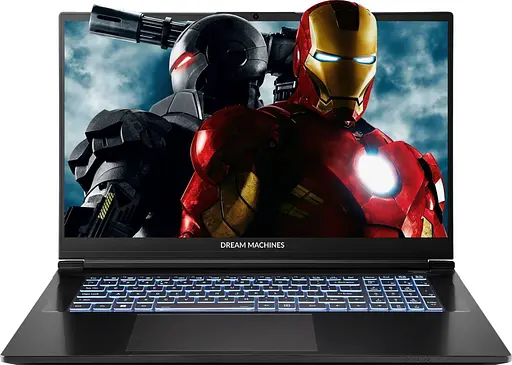 Ноутбук Dream Machines 17.3 RG5060-17UA28 2.5K 165Hz/Intel i9-14900HX/32GB/2TB/RTX 5060 8GB/DOS (RG5060-17UA28) - фото 1