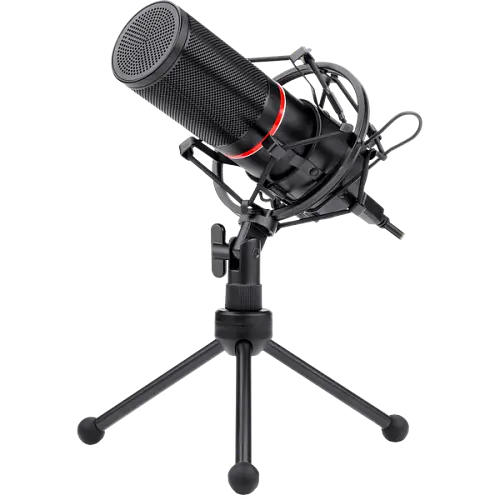 Стрімовиймікрофон Redragon Blazar GM300 (USB) металевий з підставкою кабель 1.7м